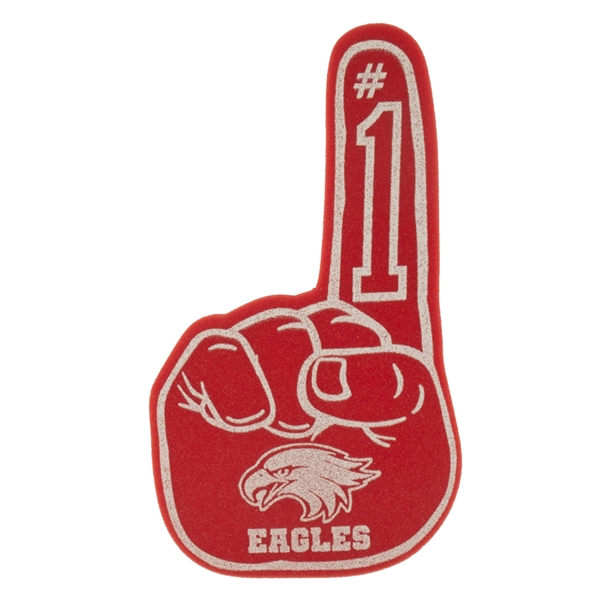 14" Number One foam finger.... from ASI 77280 Pepco Poms / Pepco Poms