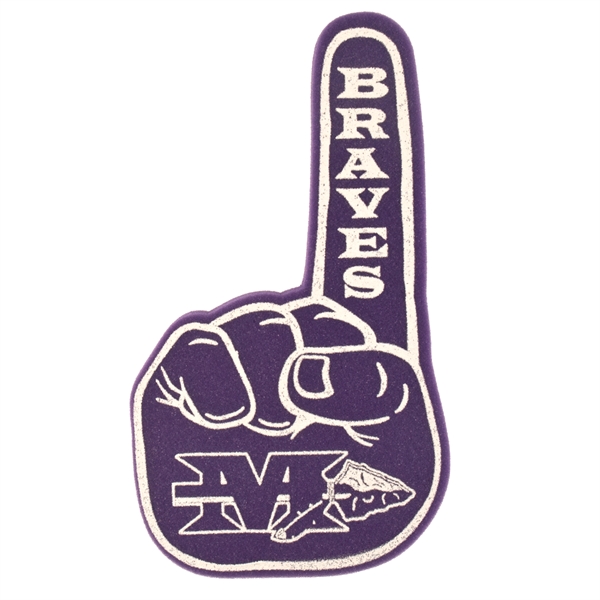 14" Number One foam finger.... from ASI 77280 Pepco Poms / Pepco Poms