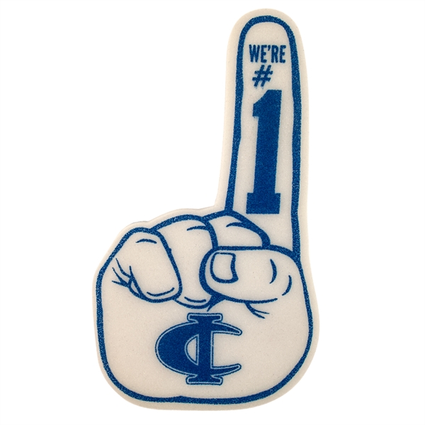 14" Number One foam finger.... from ASI 77280 Pepco Poms / Pepco Poms