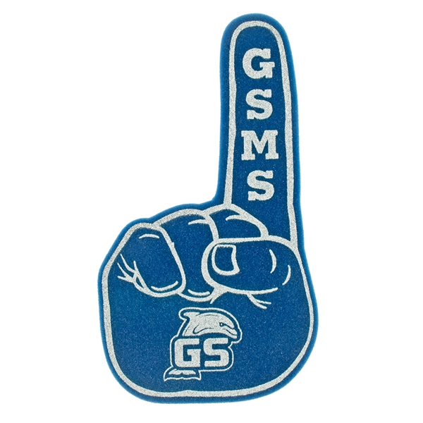 14" Number One foam finger.... from ASI 77280 Pepco Poms / Pepco Poms