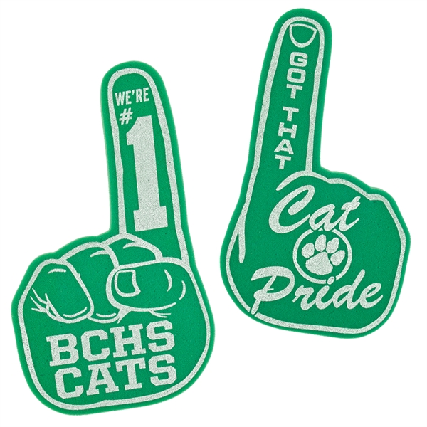 16" Number One foam finger.... from ASI 77280 Pepco Poms / Pepco Poms