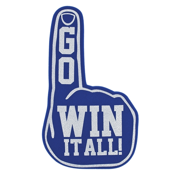 18" Number One foam finger.... from ASI 77280 Pepco Poms / Pepco Poms