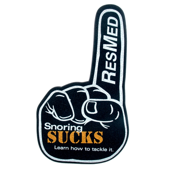 18" Number One foam finger.... from ASI 77280 Pepco Poms / Pepco Poms