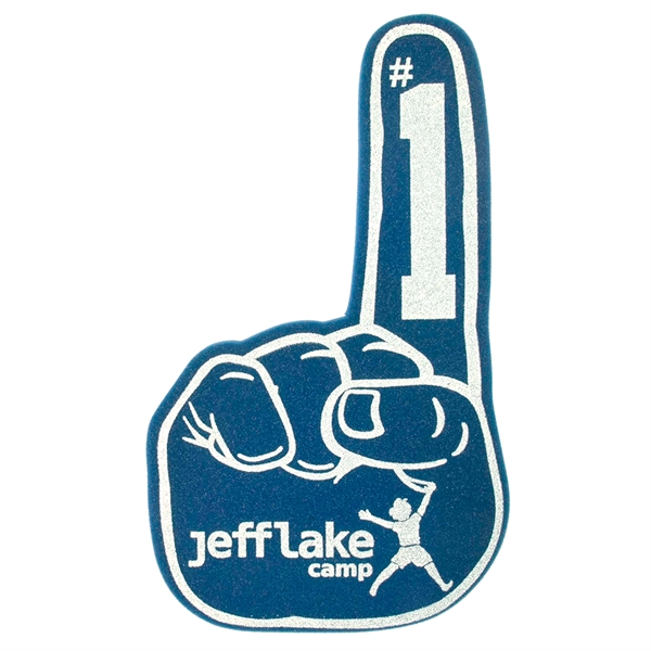 20" Number One foam finger.... from ASI 77280 Pepco Poms / Pepco Poms