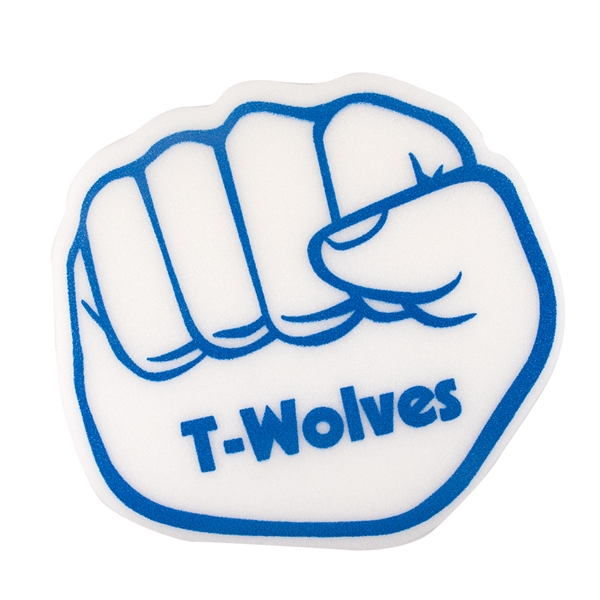 13" Fist foam hand mitt.... from ASI 77280 Pepco Poms / Pepco Poms