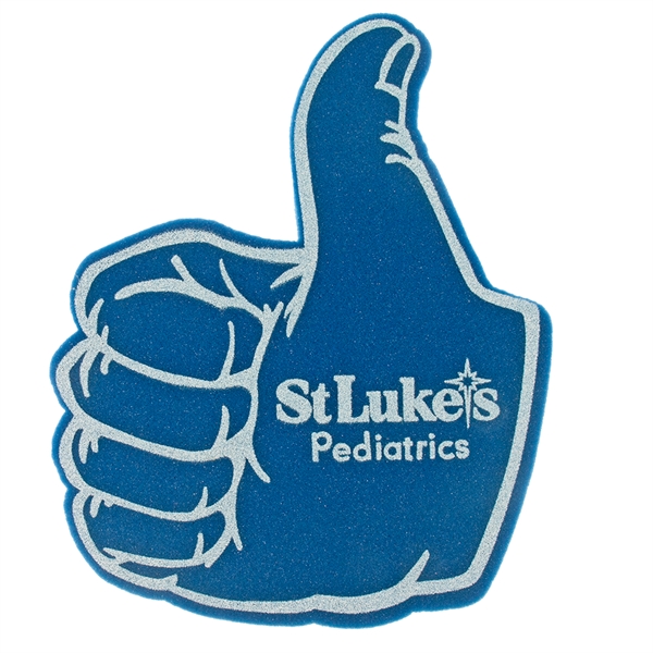 14" Thumbs Up foam hand mitt.... from ASI 77280 Pepco Poms / Pepco Poms