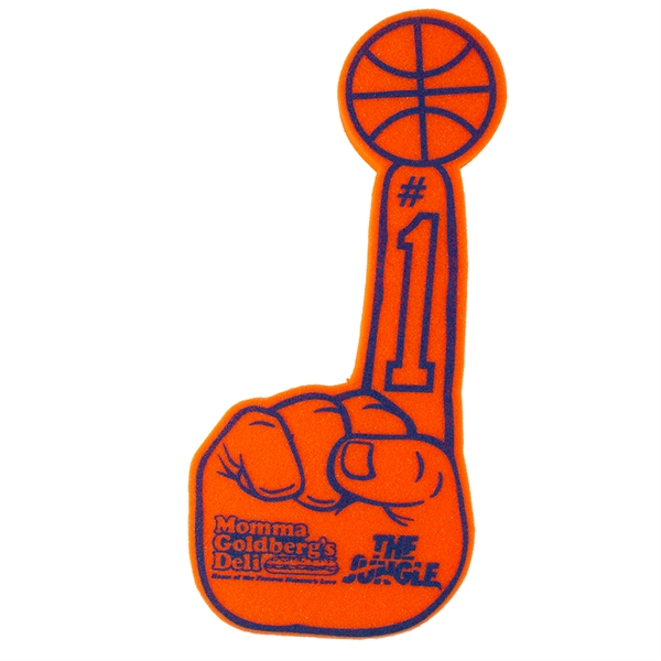 Classic 18" Number One Foam Finger With Ball.... from ASI 77280 Pepco Poms / Pepco Poms