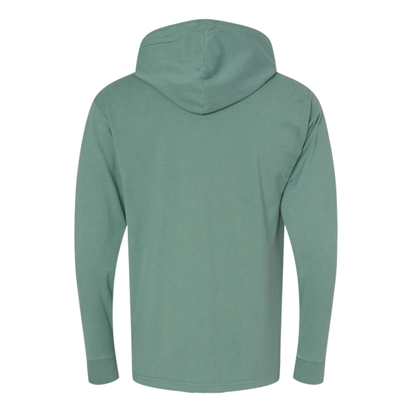 ComfortWash by Hanes Garment-Dyed Jersey Hooded Long Slee...... from ASI 84358 S&S Activewear