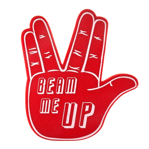 17" Trek Hand foam mitt.... from ASI 77280 Pepco Poms / Pepco Poms