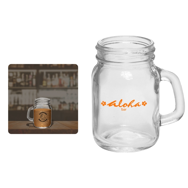 These mason jar shot glasses hold up to 4.5 oz of... from ASI 52710 Lincoln Line