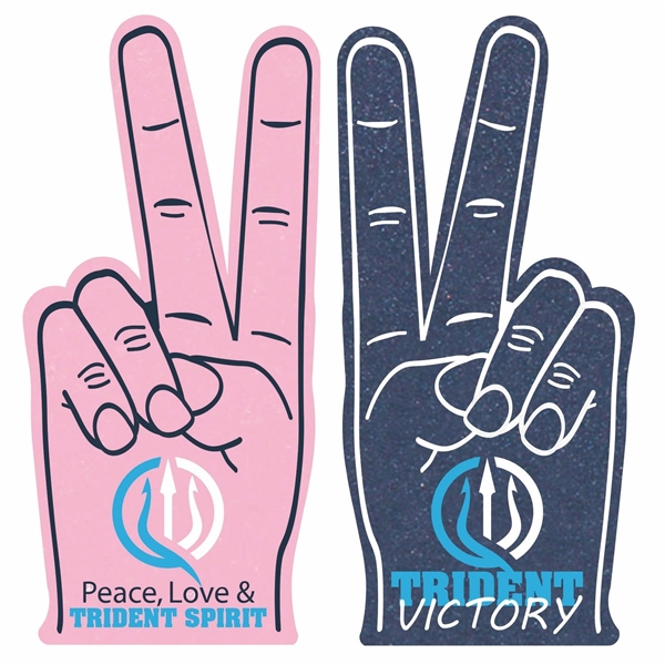 The victory/peace hand is available in many colors.... from ASI 42155 Amerifoam® - The House of Foam