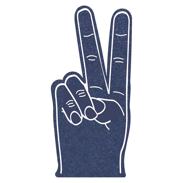 The victory/peace hand is available in many colors.... from ASI 42155 Amerifoam® - The House of Foam