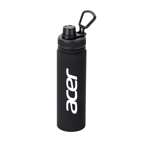 24 ounce stainless steel vacuum bottle with belt or carry ring.... from ASI 90859 Tempo Industries Inc