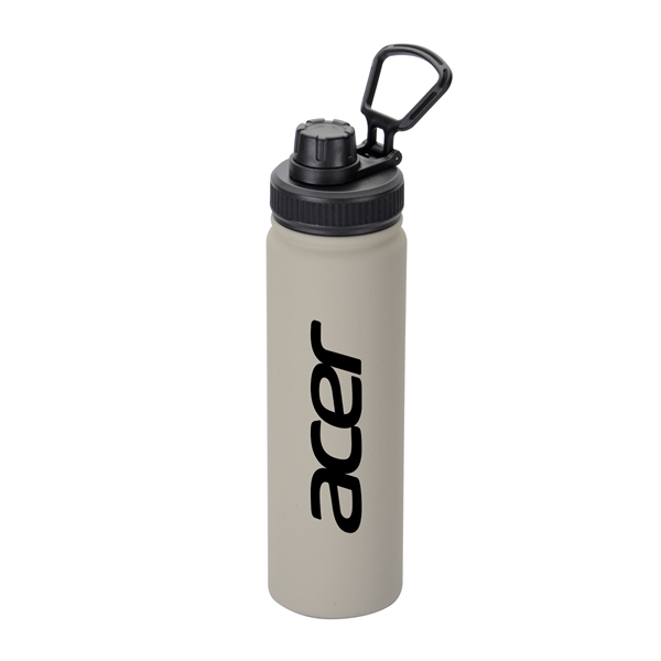 24 ounce stainless steel vacuum bottle with belt or carry ring.... from ASI 90859 Tempo Industries Inc