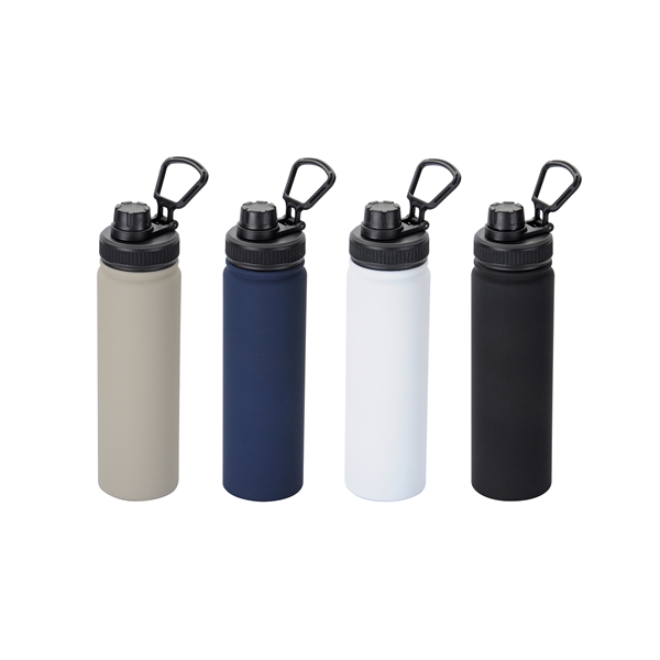 24 ounce stainless steel vacuum bottle with belt or carry ring.... from ASI 90859 Tempo Industries Inc