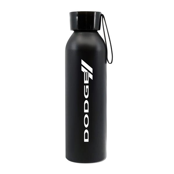 20oz aluminum bottle with a silicon carrying strap.... from ASI 90859 Tempo Industries Inc