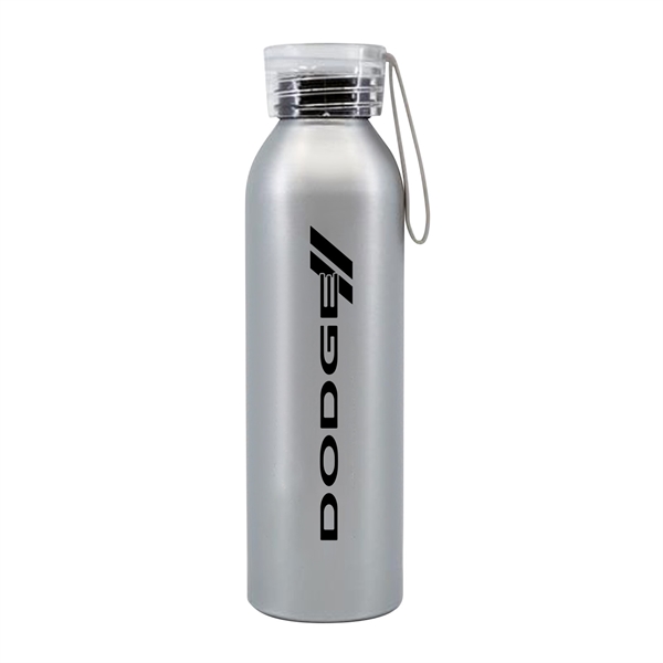 20oz aluminum bottle with a silicon carrying strap.... from ASI 90859 Tempo Industries Inc