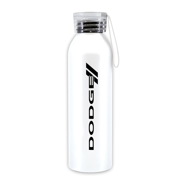 20oz aluminum bottle with a silicon carrying strap.... from ASI 90859 Tempo Industries Inc
