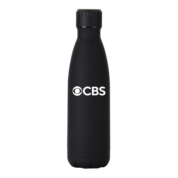 17 ounce vacuum bottle features double wall coper plated insulation.... from ASI 90859 Tempo Industries Inc