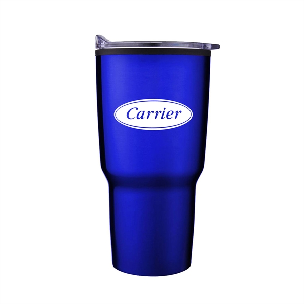 Roswell 20 Oz. stainless tumbler with double-wall design and a PP... from ASI 90859 Tempo Industries Inc