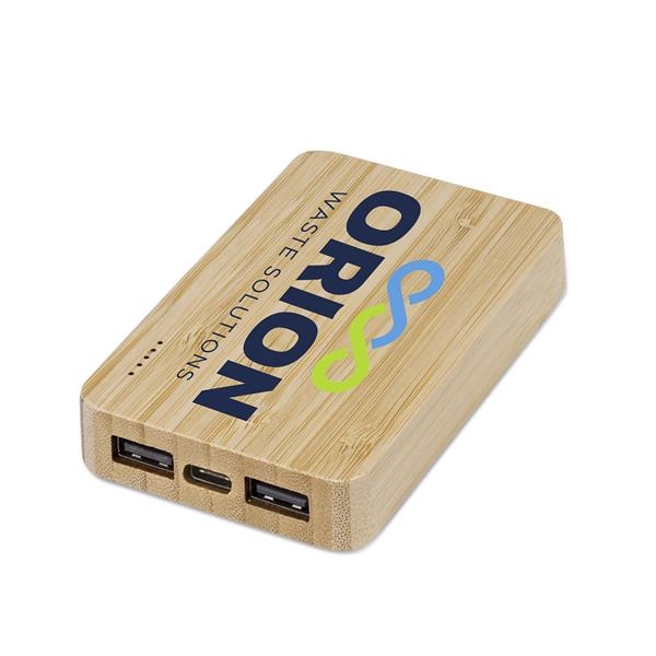 Eco-friendly wireless power bank and dual USB outputs.... from ASI 90859 Tempo Industries Inc