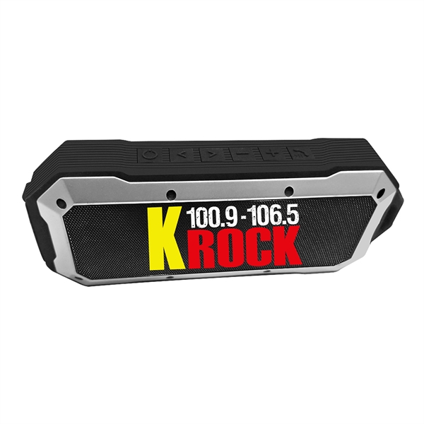 Outdoor waterproof bluetooth speaker enables 5 hours of playtime.... from ASI 90859 Tempo Industries Inc