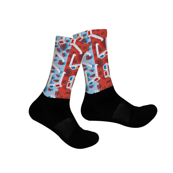 These Athletic socks are the most vibrant and comfortable socks in... from ASI 62635 Inno-Vative Solutions Grp LTD