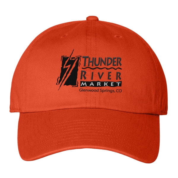 Baseball cap with a low profile, six-panel design and a snap... from ASI 88060 Snugz/USA Inc