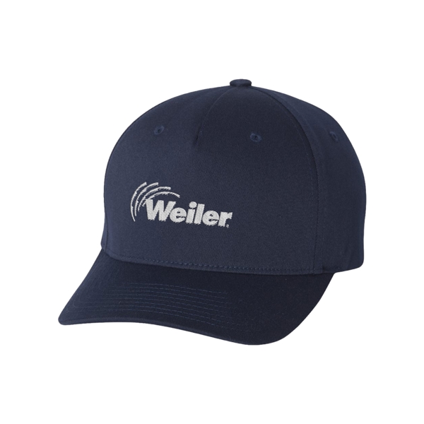 Baseball cap with a mid-profile, five-panel design and a PermaCurv visor.... from ASI 88060 Snugz/USA Inc