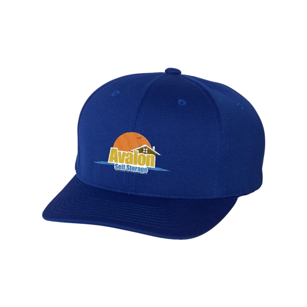 Sports cap with a PermaCurv visor, moisture-wicking materials, and superior drying... from ASI 88060 Snugz/USA Inc