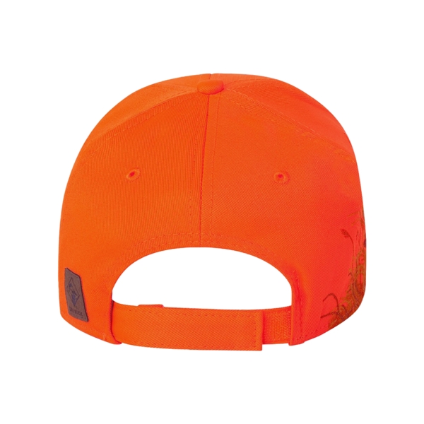 Buck cap with a pre-curved visor and a matching undervisor.... from ASI 88060 Snugz/USA Inc