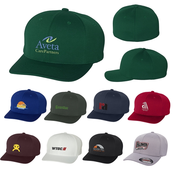 Baseball cap with a mid-profile, five-panel design and a PermaCurv visor.... from ASI 88060 Snugz/USA Inc