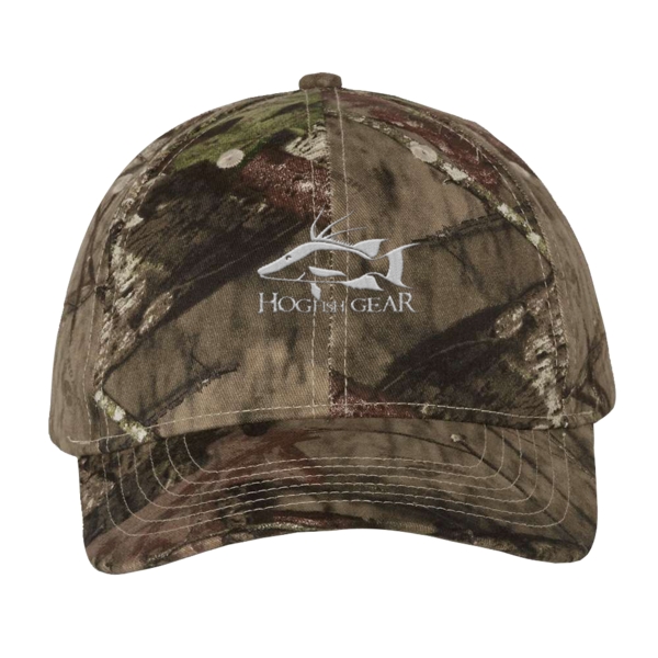 Camo cap with a structured style, mid-profile and a stitched sweatband.... from ASI 88060 Snugz/USA Inc