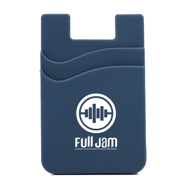 This double pocket cell phone wallet is made of a silicone... from ASI 52710 Lincoln Line