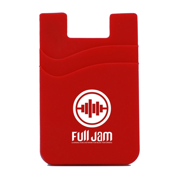 This double pocket cell phone wallet is made of a silicone... from ASI 52710 Lincoln Line