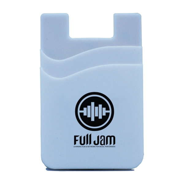 This double pocket cell phone wallet is made of a silicone... from ASI 52710 Lincoln Line