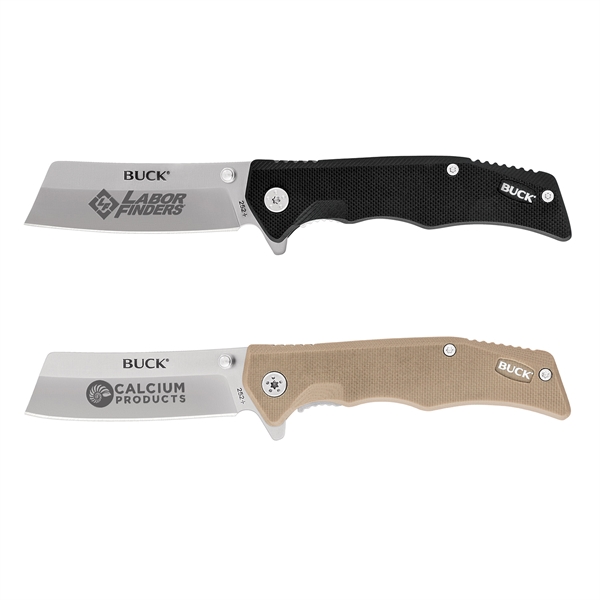 The Buck Trunk Knife is Buck's first cleaver blade. Available with... from ASI 46170 Compass Industries Inc