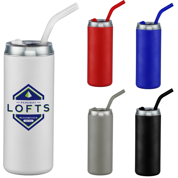 20 ounce stainless steel tumbler with copper vacuum insulation, stainless steel... from ASI 71920 Moderne Glass Company Inc / Glass America® MB Works Premium Line