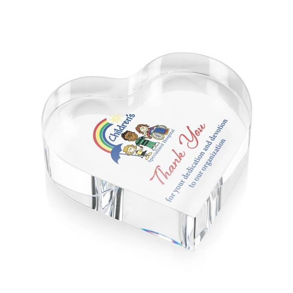 Kashmir Heart VividPrint™ Paperweight... from ASI 84592 St Regis Group / St Regis