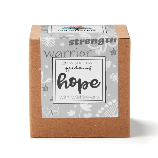 Gray Garden of Hope Growable Seed Planter Kit with reusable planter,... from ASI 63549 Jornik Manufacturing Corp