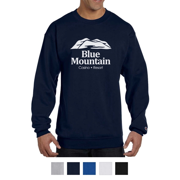Champion Double Dry eco crewneck sweatshirt with a cotton/polyester blend.... from ASI 61125 Hit Promotional Products / Hit®