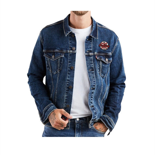 Levi's Original men's trucker jacket for a fantastic style clients will... from ASI 61125 Hit Promotional Products