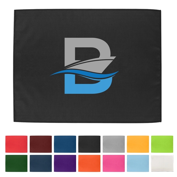 15" x 18" microfiber rally towels.... from ASI 61125 Hit Promotional Products / Hit®