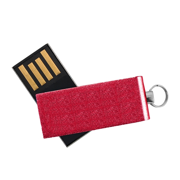 Willowbrook Aluminum Swivel USB with Small Key Ring with Small Key... from ASI 90154 Sunjoy Group Inc