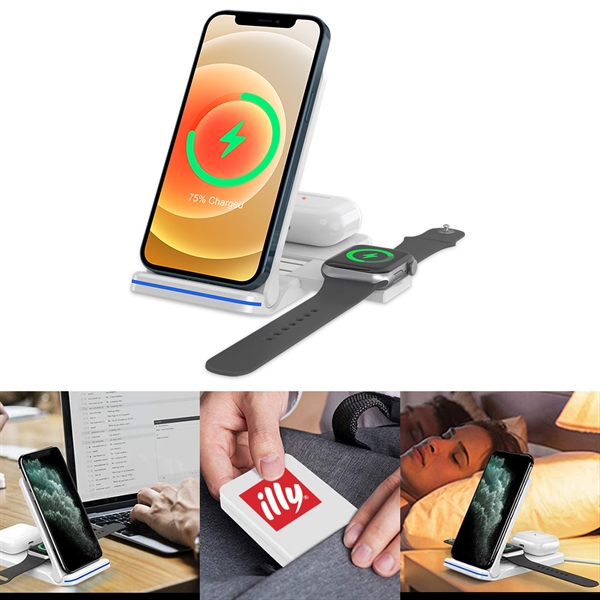 You can charge your phone, smart watch, and earbuds simultaneously with... from ASI 90154 Sunjoy Group Inc