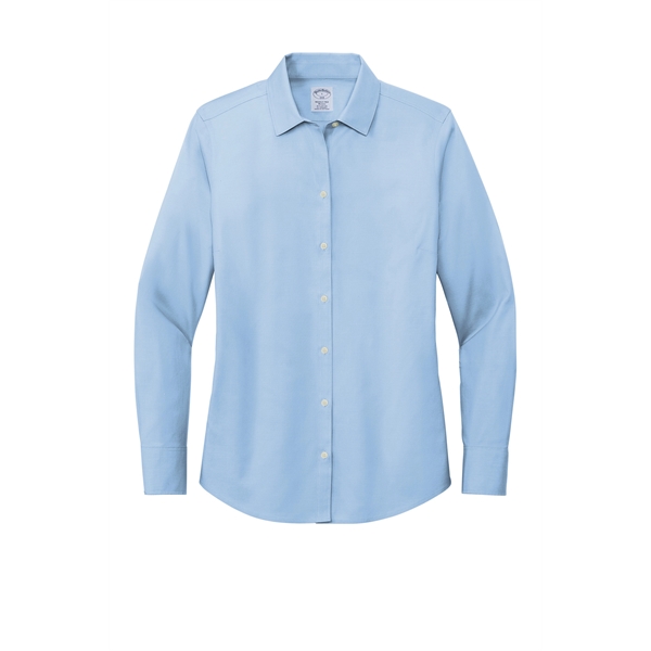 Brooks Brothers Women's Wrinkle-Free Stretch Pinpoint Shirt... from ASI 84863 SanMar