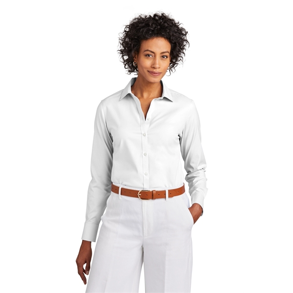 Brooks Brothers Women's Wrinkle-Free Stretch Pinpoint Shirt... from ASI 84863 SanMar