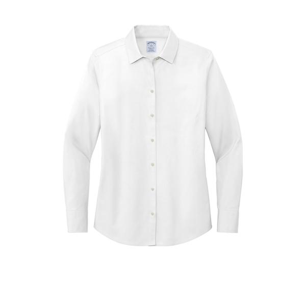 Brooks Brothers Women's Wrinkle-Free Stretch Pinpoint Shirt... from ASI 84863 SanMar