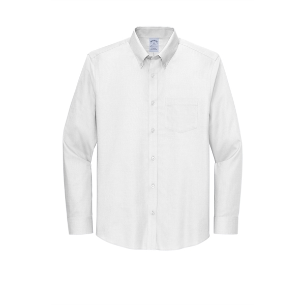 Brooks Brothers Wrinkle-Free Stretch Nailhead Shirt... from ASI 84863 SanMar