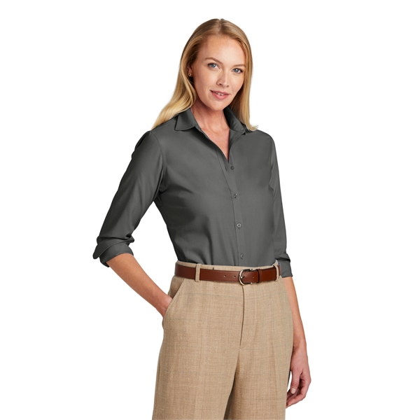 Brooks Brothers Women's Wrinkle-Free Stretch Nailhead Shirt... from ASI 84863 SanMar